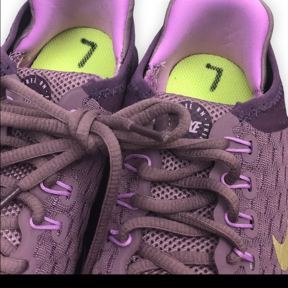 Brand New Nike Free RN purple/mauve sneakers - Picture 2 of 8